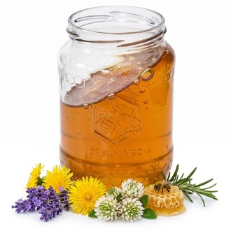 Sklenice Med 770 ml/1kg medu - 7,82 Kč/ks OSOBNÍ ODBĚR ÚJEZD