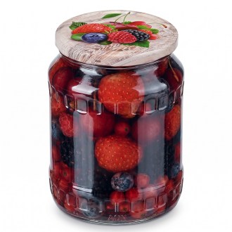 Zavařovací víčko na sklenici TO 82 - RTS - Fruit 6 - 700 ks - celá krabice