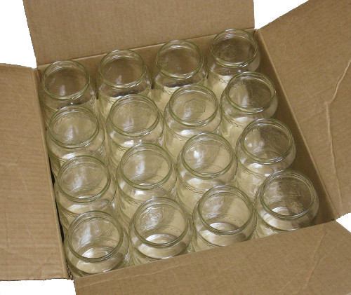 Sklenice na 1kg medu Včela 770 ml - 90 ks